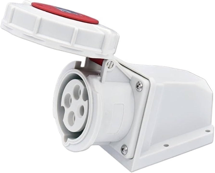 1142 IP67 Surface Mounted Socket 4P 16A 380/415V Waterproof