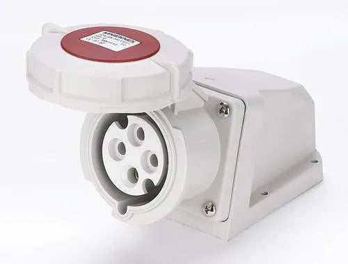 1242 IP67 Surface Mounted Socket 4P 32A 380/415V Waterproof