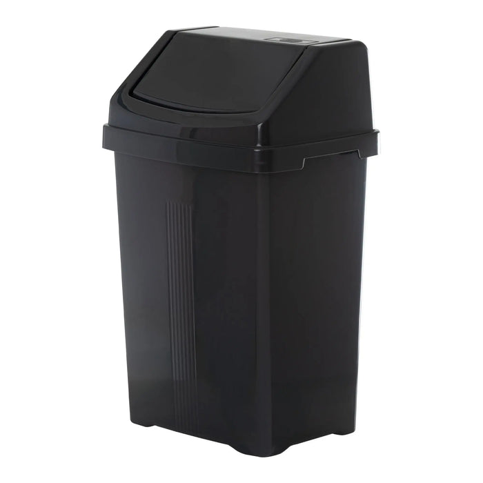 15 Litre Plastic Swing Bin Wham Storage