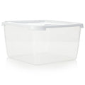 15 litre Square Cake Plastic Storage Box Wham Storage