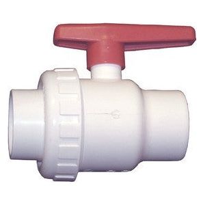 1.5" PVC Ball Valve Slip x Slip ( UNION ) -150-010