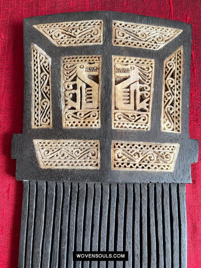 1635 Old Tanimbar Comb-WOVENSOULS Antique Textiles &amp; Art Gallery