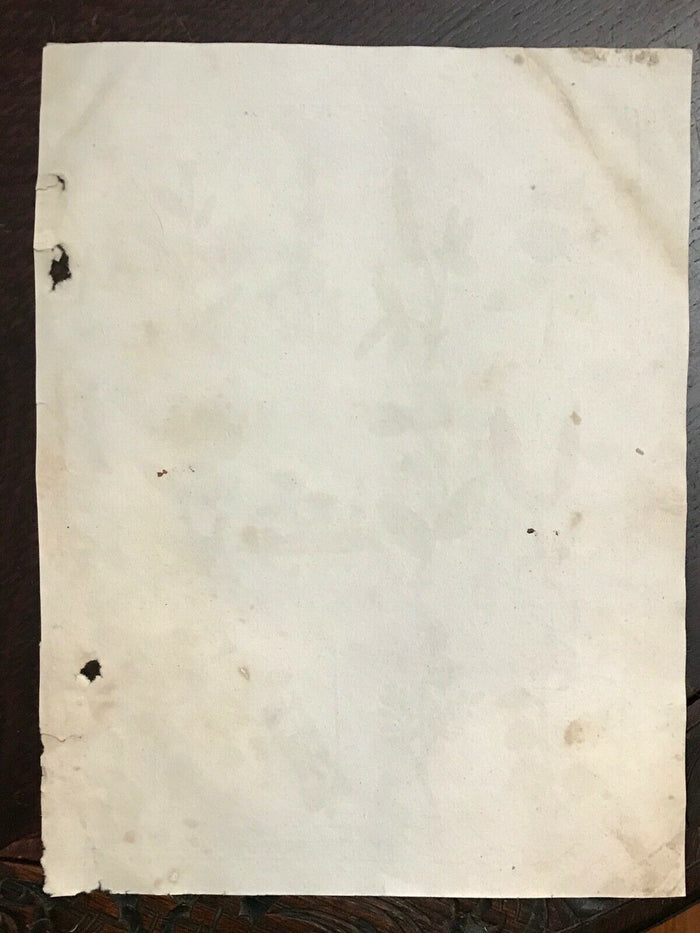 1814 COMPLETE HERBAL - Nicholas Culpeper Herb Plant Botanical Engraving Plate