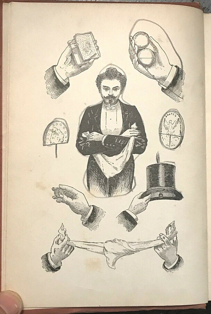1893 MORE MAGIC - by PROFESSOR HOFFMANN - MAGIC TRICKS with 140 ILLUSTRATIONS