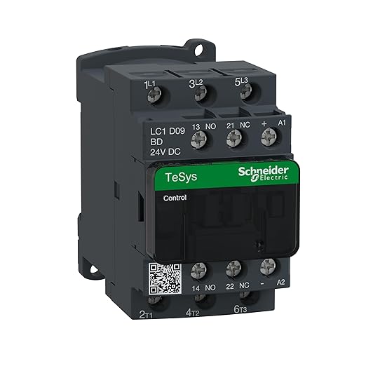18A 3-Pole Contactor – Schneider Electric TeSys D LC1D18P7, 3NO, 230V AC Coil, AC-3 Rated, Up to 440V