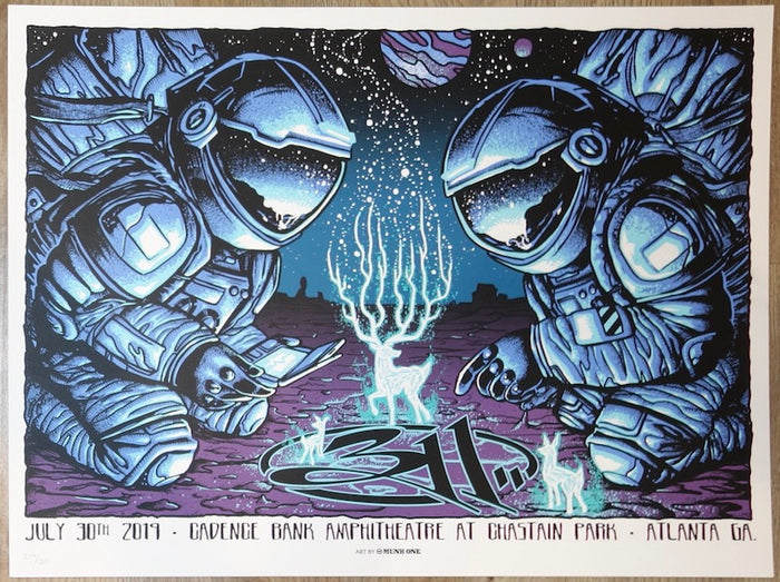 2019 311 - Atlanta Silkscreen Concert Poster by Munk One