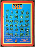 2020 311 - Boise/Reno Silkscreen Concert Poster by Joey Feldman