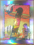 2021 Eric Church - Vancouver Silkscreen Concert Poster by Matt Pfahlert