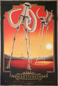 2022 Mastodon - North American Tour Silkscreen Concert Poster by Patrick Connan
