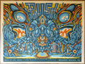 2022 Phish - Orange Beach Blue Silkscreen Concert Poster by Drew Millward