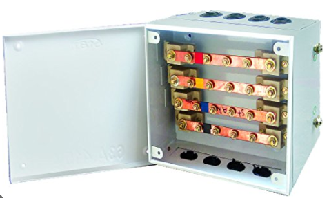 250 A Copper Busbar Chamber (3-Phase + Neutral) – Robust High-Current Distribution Enclosure