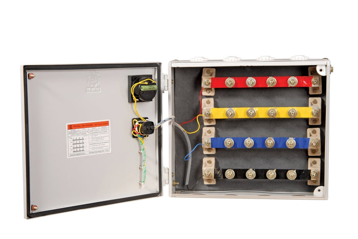 250 A Copper Busbar Chamber (3-Phase + Neutral) – Robust High-Current Distribution Enclosure