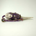 4. Violet Talisman with Deer Antler