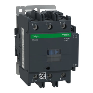 80A 3-Pole Contactor – Schneider Electric TeSys D LC1D80P7, 3NO, 230V AC Coil, AC-3 Rated, Up to 440V