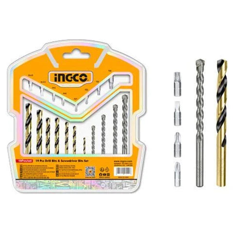 AKSDB1901 19-Piece Drill & Screwdriver Bits Set – Multi-Purpose Kit