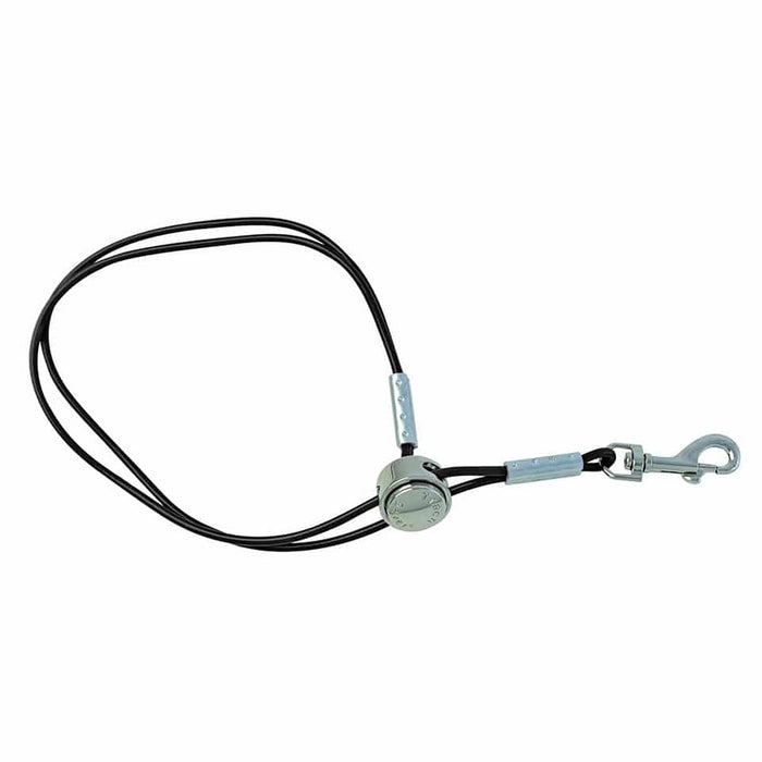 All For Groomers Black Vinyl Trach Saver Small