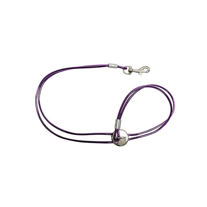 All For Groomers Purple Vinyl Trach Saver Medium
