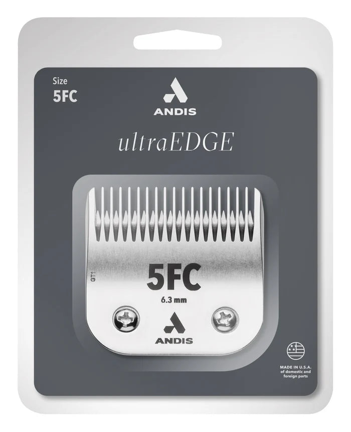 Andis #5FC UltraEdge Blade Set, 1/4" - 6.3 mm
