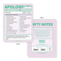 Apology Nifty Note Pad