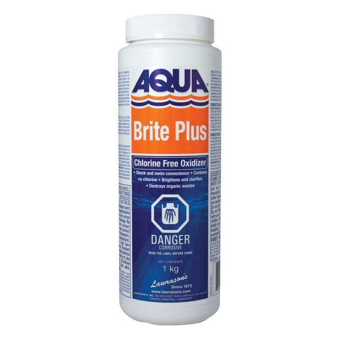 Aqua Pool Pool Chemicals Pool Store Canada Aqua Pool Aqua Brite Plus Non Chlorine Shock 1kg - Pool Store Canada