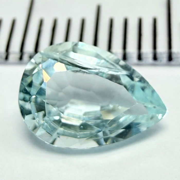 Aquamarine, 1.04ct, Tanzania, Untreated Unheated, see next pic for inclusion