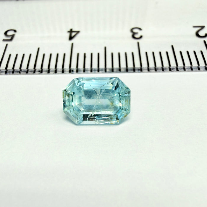 Aquamarine, 1.09ct, Tanzania, Untreated Unheated