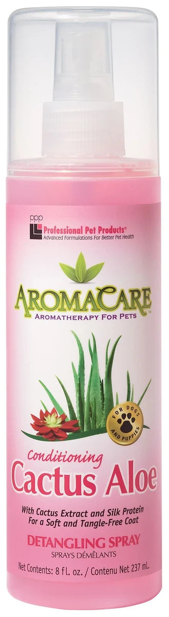 AromaCare Detangling Cactus Aloe Spray, 8 oz.