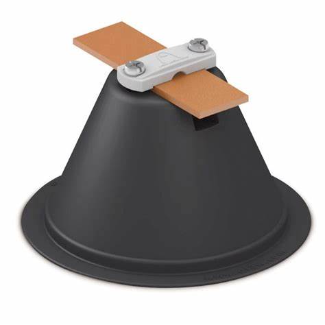 AT-041E Conical Roof Conductor Holder – Secure and Durable Lightning Protection
