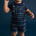 Augustus French Terry Short Overalls