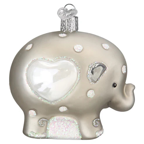 Baby's 1st Elephant Ornament - Old World Christmas