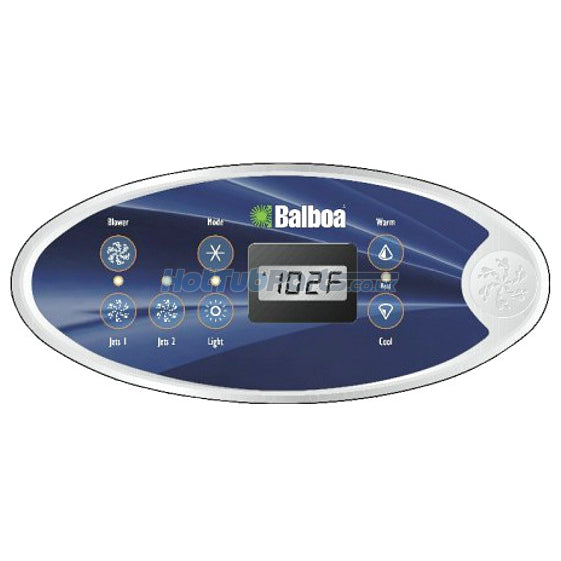 Balboa Panel VL702S W/11790 Overlay (2 Jets/Blower) Balboa Topside Balboa