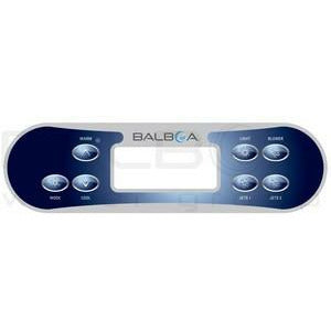 Balboa VL700S Overlay - Mode/ Cool/ Warm/ Jets 1/ Jets 2/ Lights/ Blower -11688 balboa topside Balboa