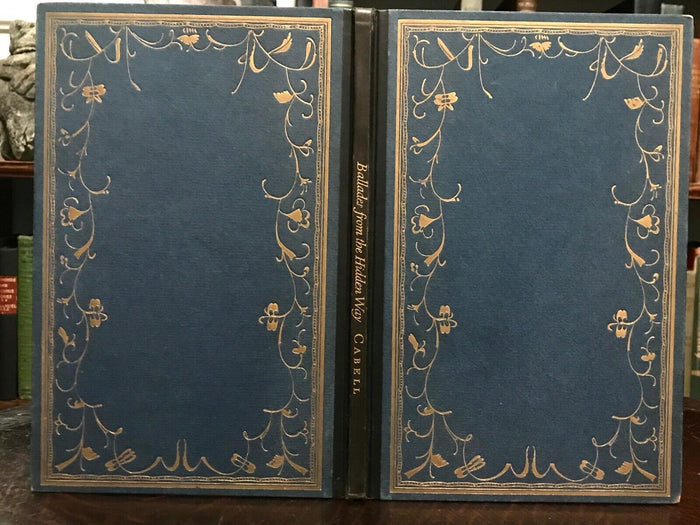 BALLADES FROM THE HIDDEN WAY - Cabell, 1st/ Ltd Ed 198/830, 1928 - SIGNED POETRY