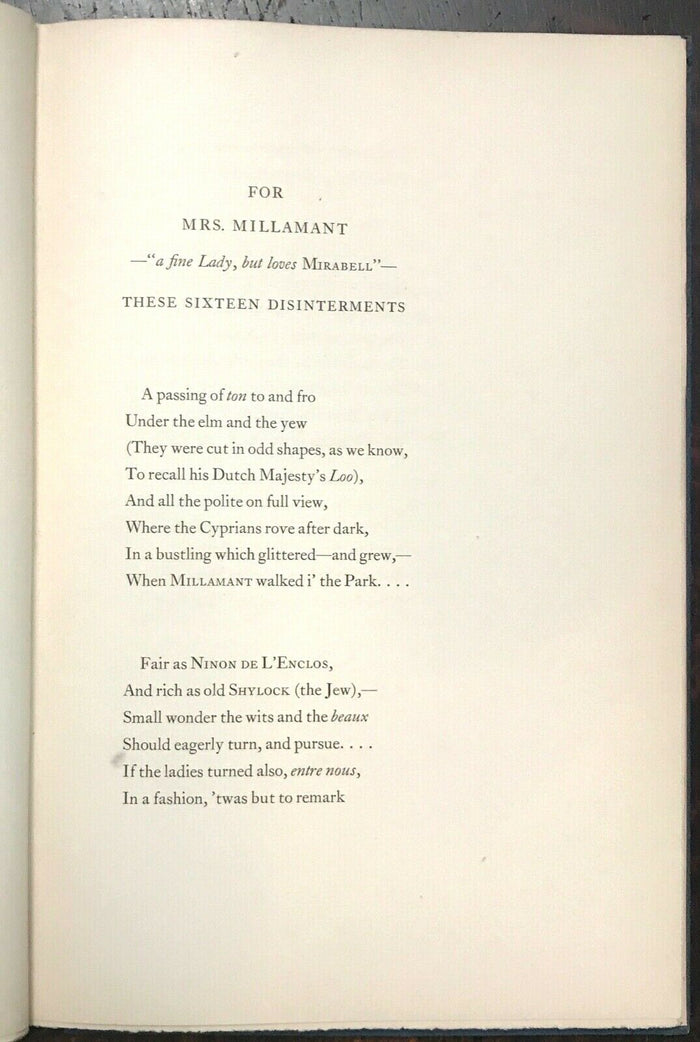 BALLADES FROM THE HIDDEN WAY - Cabell, 1st/ Ltd Ed 198/830, 1928 - SIGNED POETRY