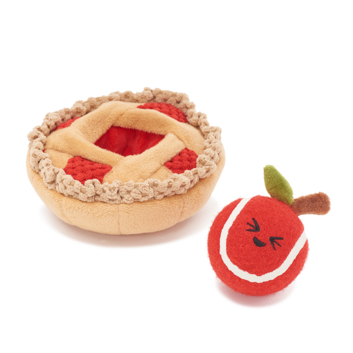 BARK Apple of My Pie Plush Dog Toy