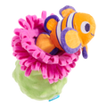 BARK Clown Fishing Around Plush Dog Toy
