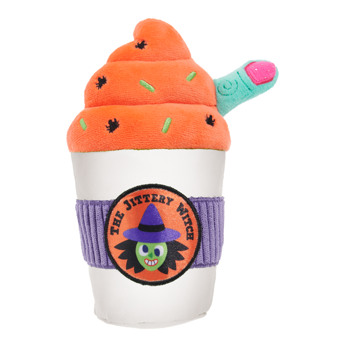 BARK Halloween Witch's Brew Plush Dog Toy