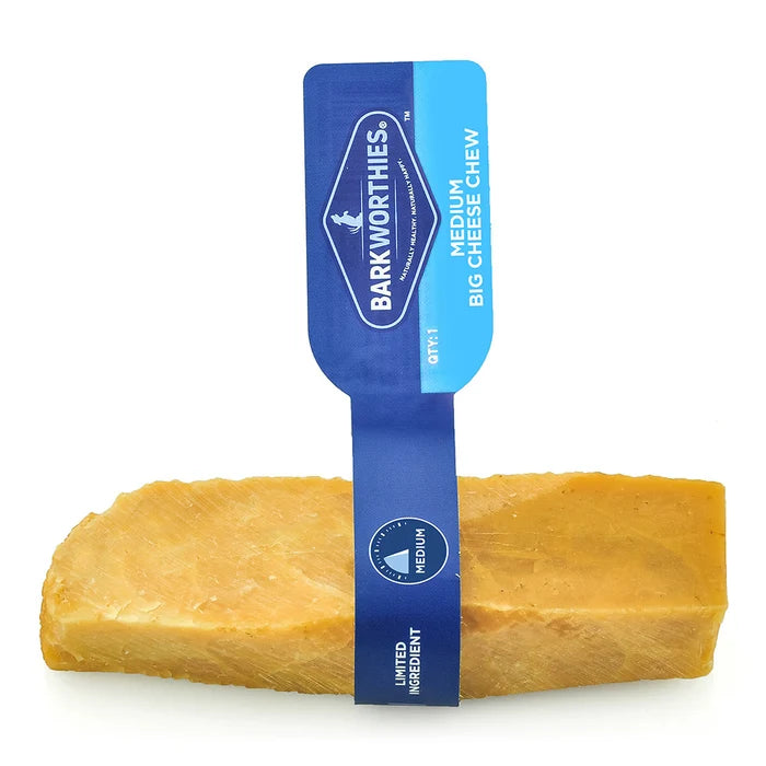 Barkworthies Big Cheese Chew - Medium