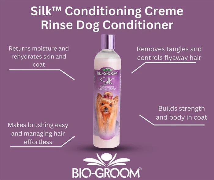 Bio-Groom Silk Crème Rinse 12oz
