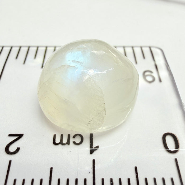 Blue Sheen Moonstone Cabochon, 11.73ct, Tanzania, Untreated Unheated