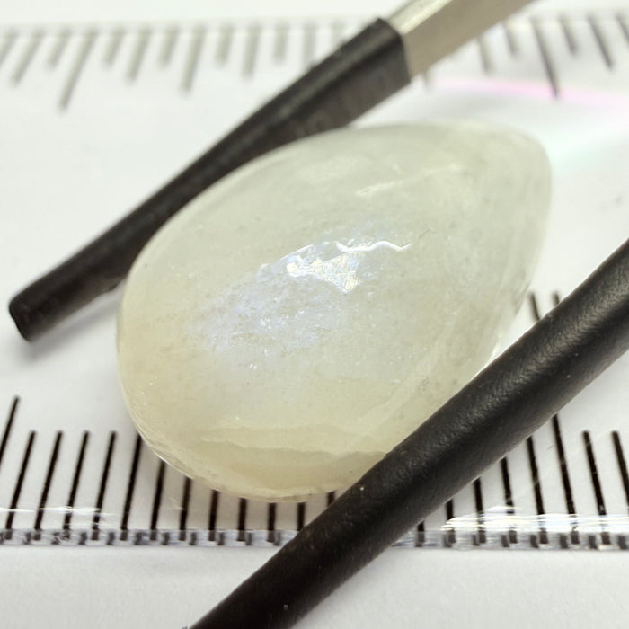 Blue Sheen Moonstone Cabochon, 12.13ct, Tanzania, Untreated Unheated