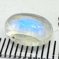 Blue Sheen Moonstone Cabochon, 1.79ct, Tanzania, Untreated Unheated
