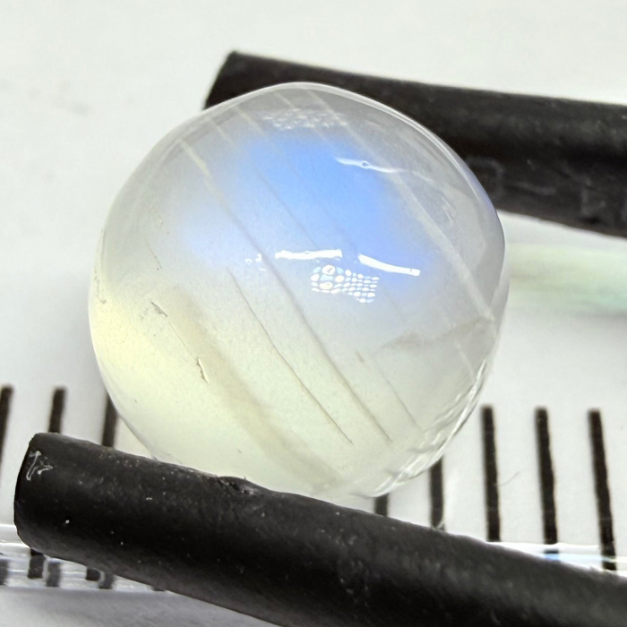 Blue Sheen Moonstone Cabochon, 2.09ct, Tanzania, Untreated Unheated