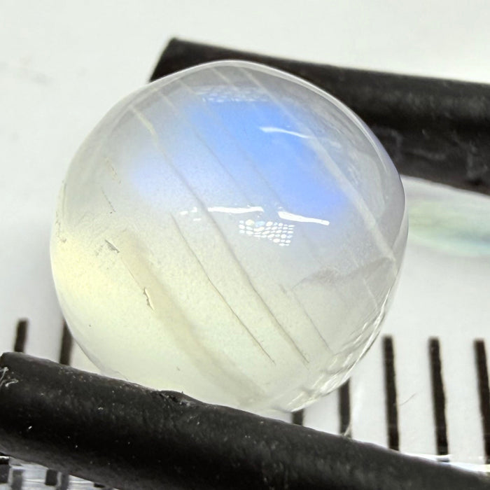 Blue Sheen Moonstone Cabochon, 2.09ct, Tanzania, Untreated Unheated