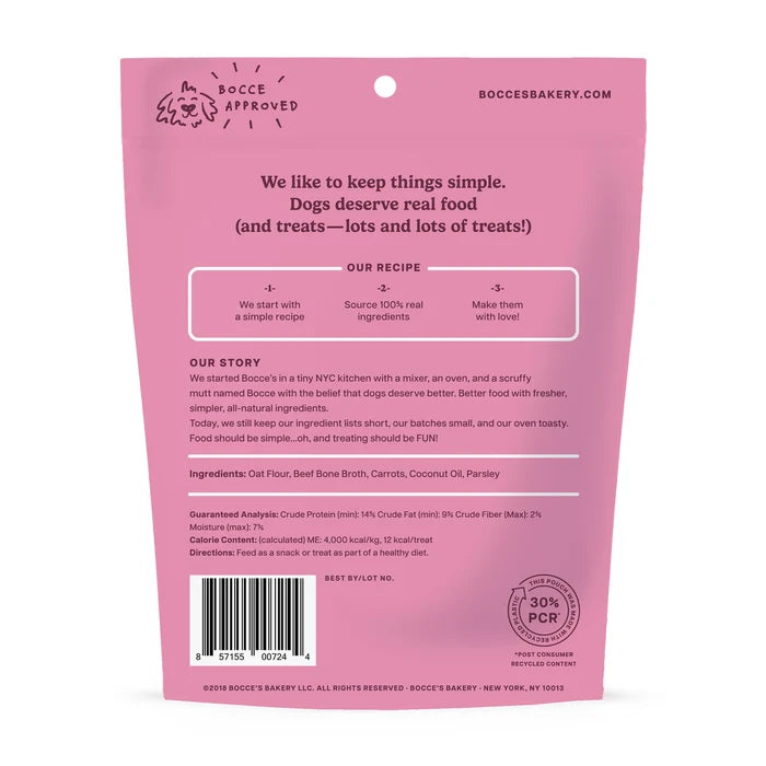 Bocce's Bakery Bone Broth Biscuit Dog Treats 5oz