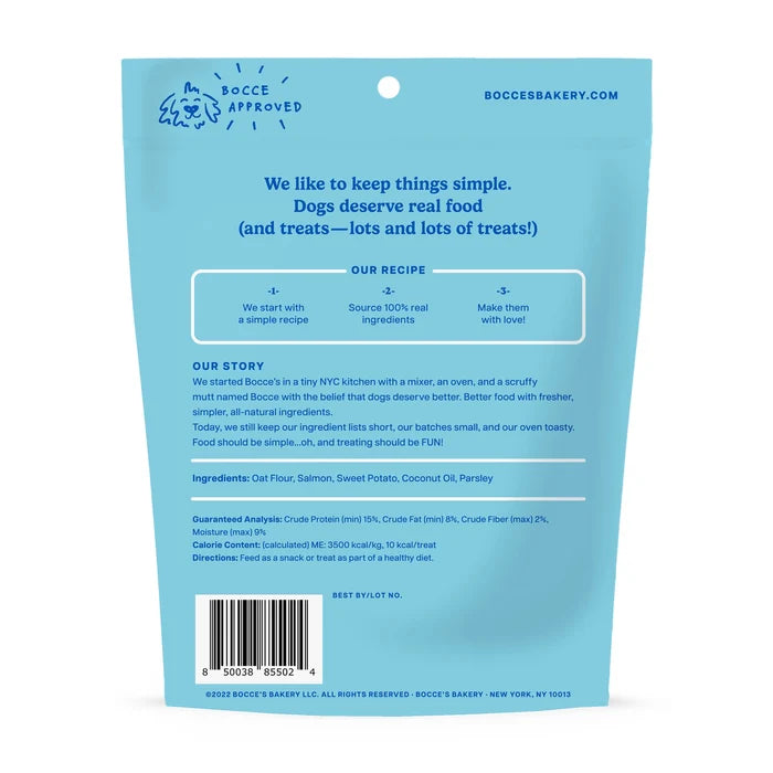 Bocce's Bakery Fish & Chips Biscuit Dog Treats 5oz