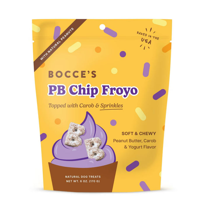 Bocce's Bakery PB Chip Froyo Soft & Chewy Dog Treats 6oz