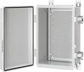 FD-KT distribution box with hinged lid and stainless steel buckle latches
