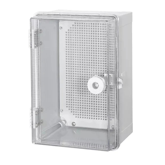 Buckle Plastic Distribution Box FD-ST 400×300×170 with Lock Transparent Cover