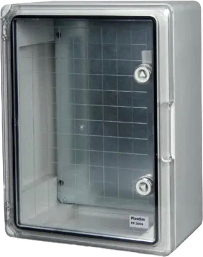 Buckle Plastic Distribution Box FD-ST 400×300×170 with Lock Transparent Cover